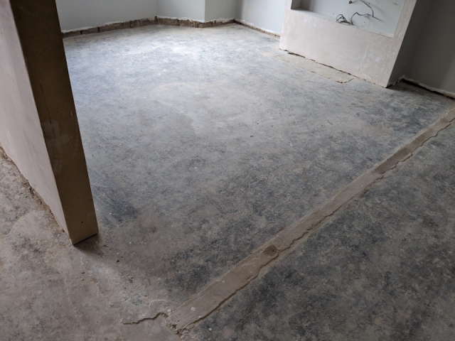 Old Damage Concrete Floor in Mickleover Derby