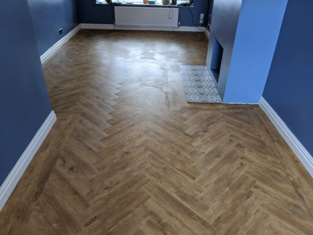 New Luxury Vinyl Flooring in Aldridge