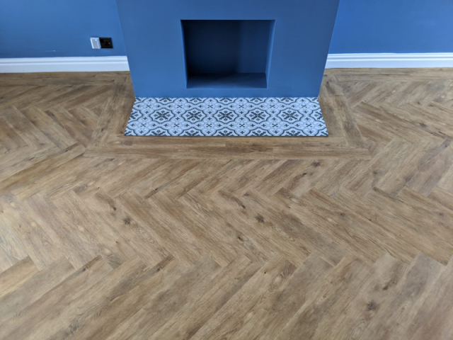 New Luxury Vinyl Flooring in Aldridge