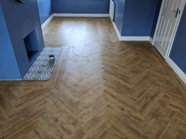 New Luxury Vinyl Flooring in Aldridge