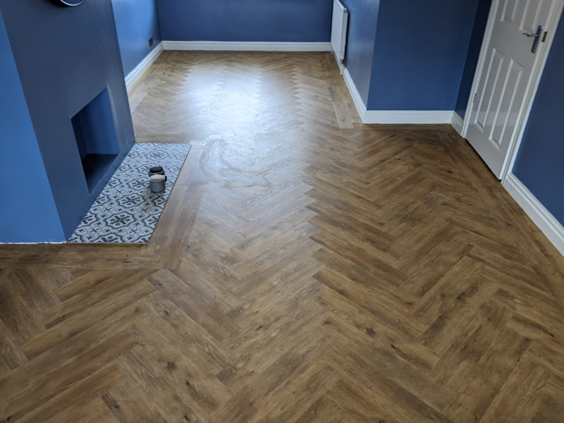 New Luxury Vinyl Flooring in Aldridge