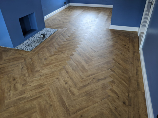 New Luxury Vinyl Flooring in Aldridge