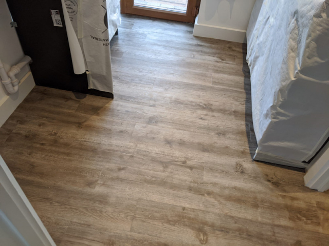 New Luxury Vinyl Flooring in Cannock Wood