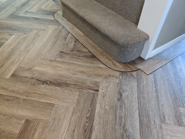 New Luxury Vinyl Flooring in Wittington