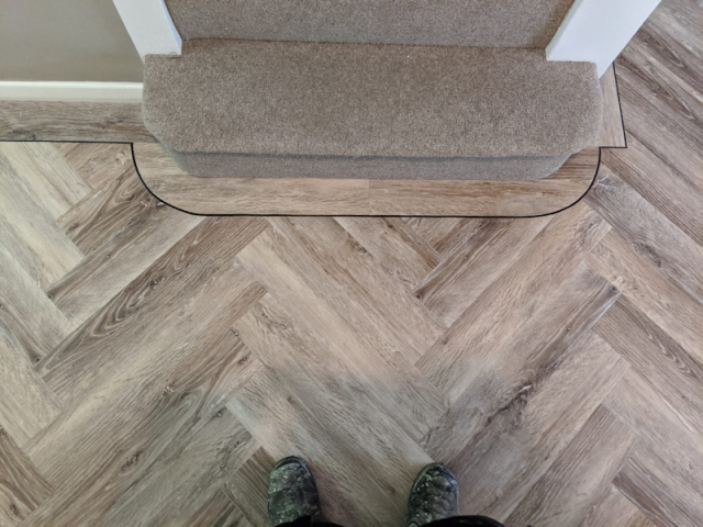 New Luxury Vinyl Flooring in Wittington