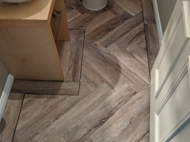 New Luxury Vinyl Flooring in Wittington