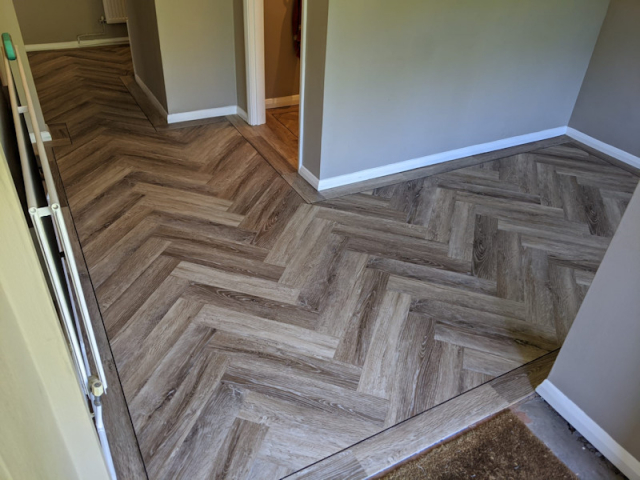 New Luxury Vinyl Flooring in Wittington