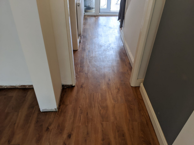 New Luxury Vinyl Flooring in Claregate