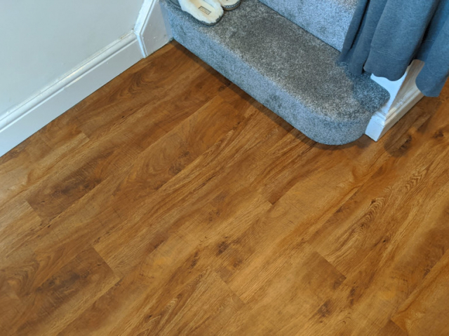 New Luxury Vinyl Flooring in Claregate