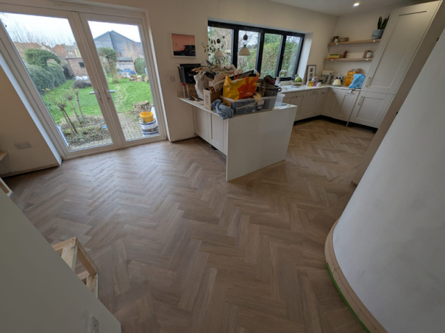 Luxury Vinyl Flooring Fitted in Streethay Lichfield by All Floor One